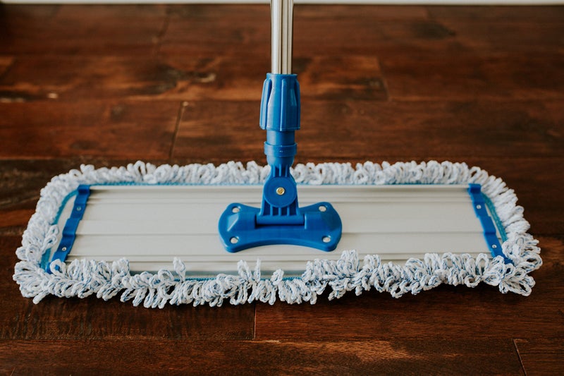 Zflow Ventures Zflow 18" Microfiber Dust Mop Pads 2-Pack - Premium Commercial Grade Washable Pads (18", Blue) - Image 3